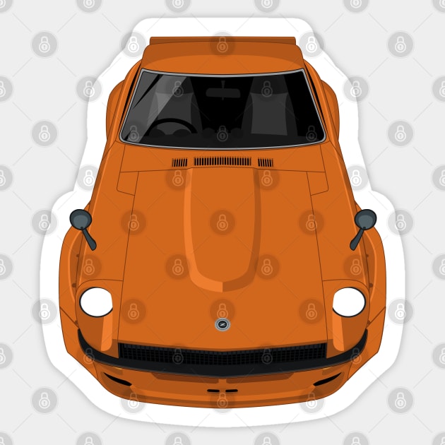 Fairlady Z S30 Body Kit - Orange Sticker by jdmart